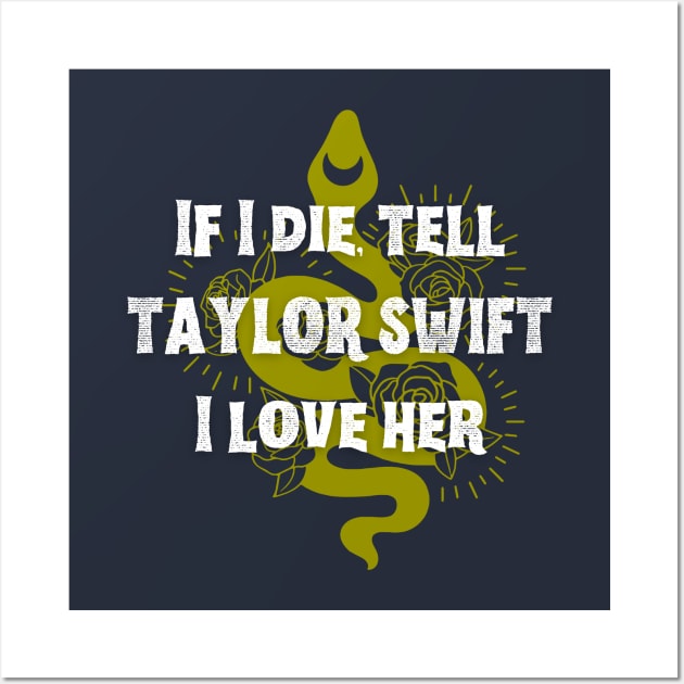 Tell Taylor Wall Art by DaisyJamesGA